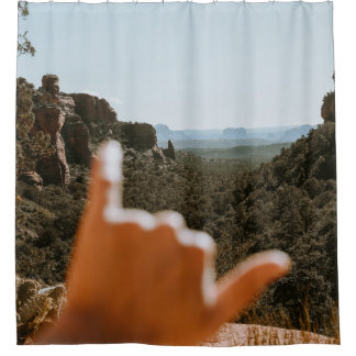 Cortina Para Box Mão humana esquerda