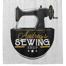 Cortina Para Box Máquina de Costura Anterior NOME ADD