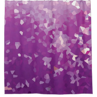 Cortina Para Box Mar de Cristal Roxo