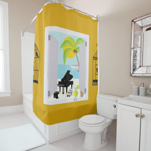 Cortina Para Box Mar e praia (In Situ)