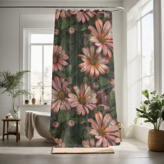 Cortina Para Box Maravilhoso floral decorativo chamativo