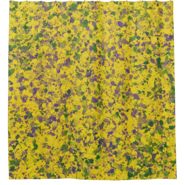 Cortina Para Box Mardi Gras Oil Abstrato (Frente)