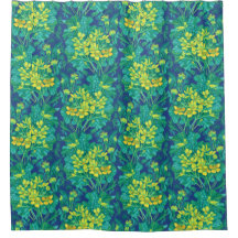 Marsh Marigold Flores Amarelas Padrão