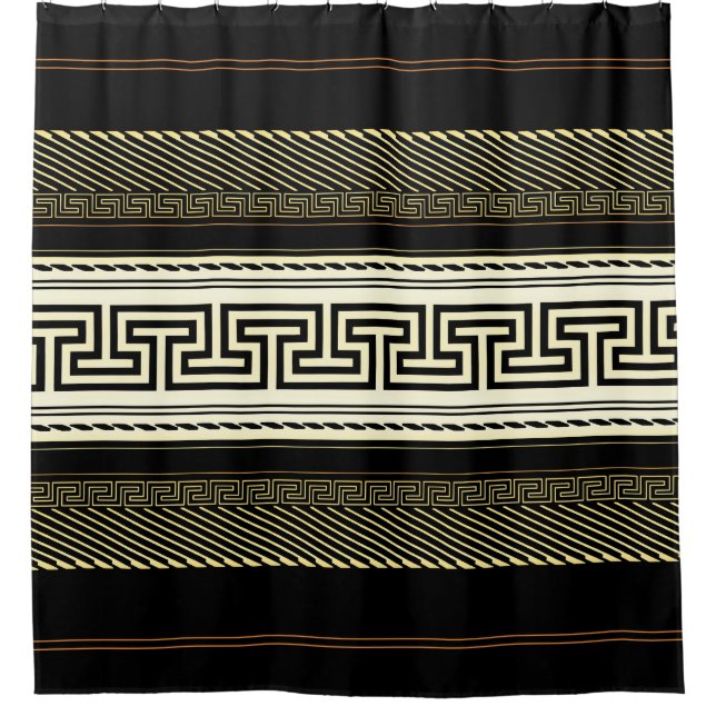 Cortina Para Box Meander Line Art (Frente)