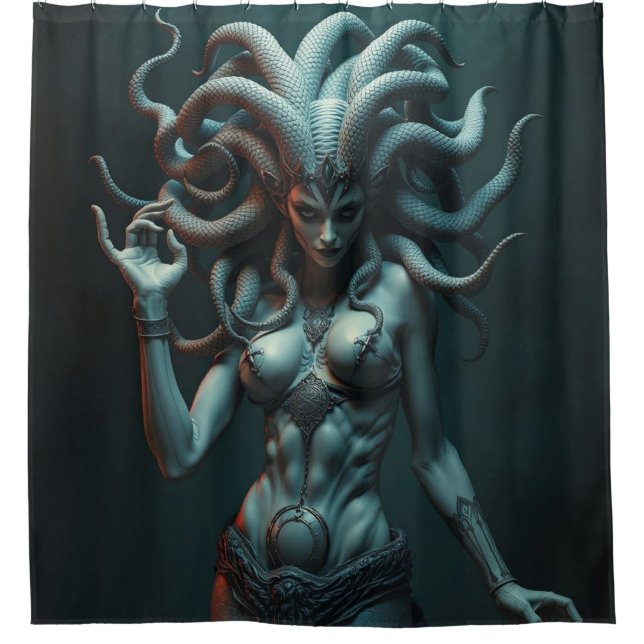 Cortina Para Box „Medusa – Blick der Macht“ (Frente)