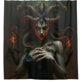 Cortina Para Box „Medusa – Blick der Macht“