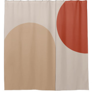 Cortina Para Box Meio século Moderno Geométrico