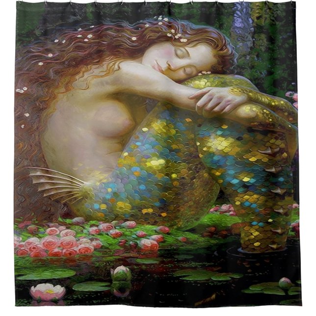 Cortina Para Box Mermaid's Dream (Frente)