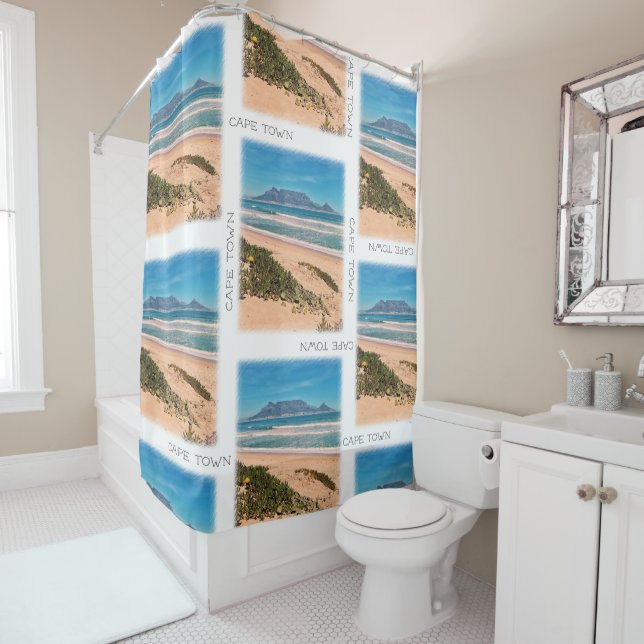 Cortina Para Box Mesa do Cabo Mountain Beach Ocean View (In Situ)