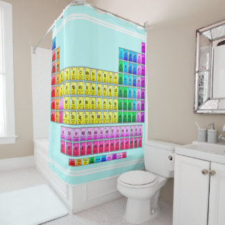 Cortina Para Box mesa periódica de elementos, elementos químicos, d