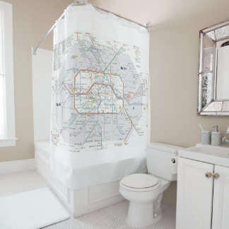 Cortina Para Box Metrô de Berlim