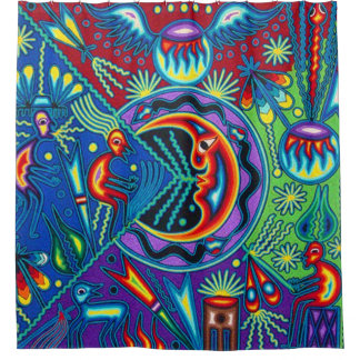 Cortina Para Box México * Mayan Aztec LatinoX Hispânico