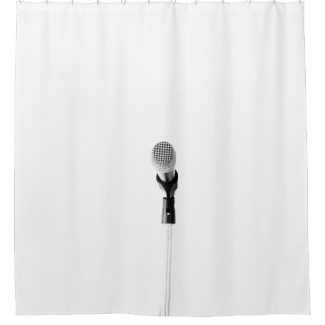 Cortina Para Box Microfone (Frente)