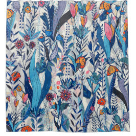 Cortina Para Box Midnight Bloomscape