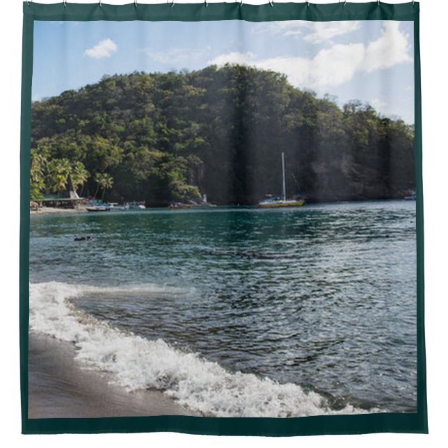 CORTINA PARA BOX MINHA COVA E BARCO (Frente)