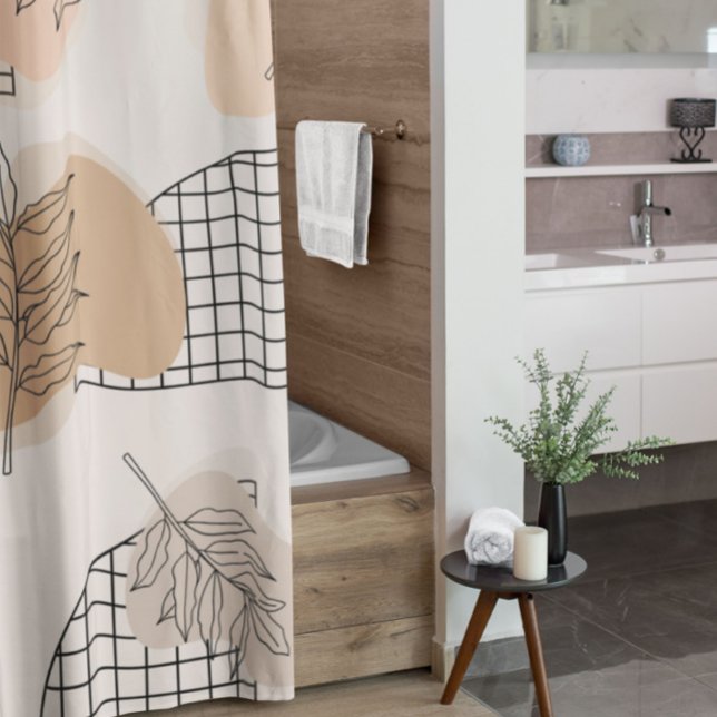 Cortina Para Box Minimal Abstrato  (Criador carregado)