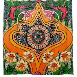 Cortina Para Box MINNIE verde