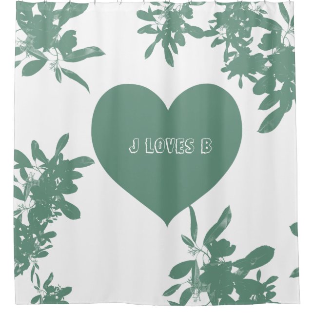 Cortina Para Box Mint Green Ivy (Frente)