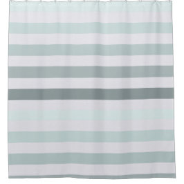 Cortina Para Box Mint Stripes Ombre