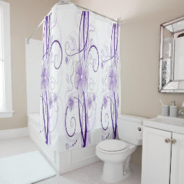 Cortina Para Box Miriam Purple Chá Cortina