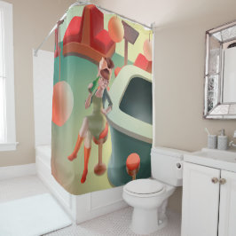 Cortina Para Box Miss Meow - Bar Noturno