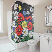 Mistura de flores