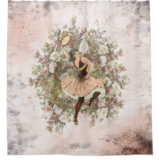 Cortina Para Box Mistura e fósforo florais aciganados da dança do