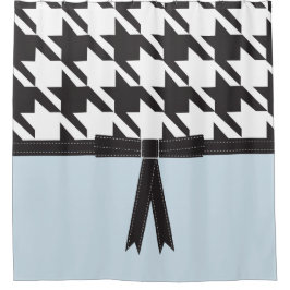 Cortina Para Box Modern Houndstooth