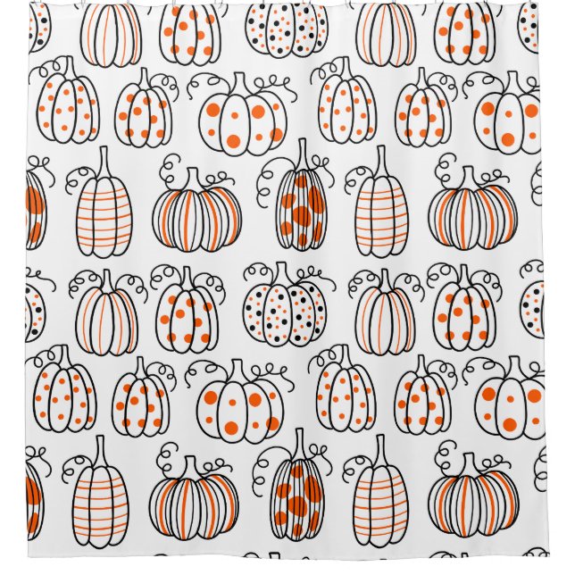 Cortina Para Box Modern Minimalist Pumpkin – Orange Abstract (Frente)