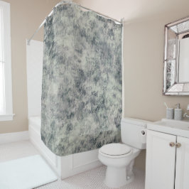 Cortina Para Box Moderno Verde Sage Lavanda Cinza Texturizado Abstr