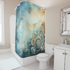 Cortina Para Box Mola d'água do Véu - Trabalho de Relógio