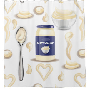 Cortina Para Box molho dourado do condicionamento de maionese