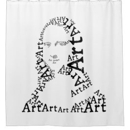 Cortina Para Box Mona Lisa Em Palavras