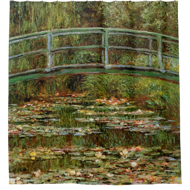 Cortina Para Box Monet French Bridge Giverney (Frente)
