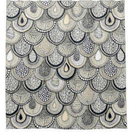 Cortina Para Box mono de escalas de dragões