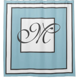Cortina Para Box Monograma Contemporâneo