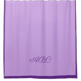 Cortina Para Box Monograma de Lavanda Luxuriante