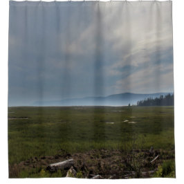 Cortina Para Box Montanhas enevoadas