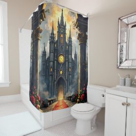 Cortina Para Box Moonlit Aisle of Eternal Vows –Gothic Wedding Gate