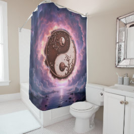 Cortina Para Box Moonlit Balance – Yin Yang of Eternal Light. 