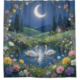 Cortina Para Box Moonlit Serenade -