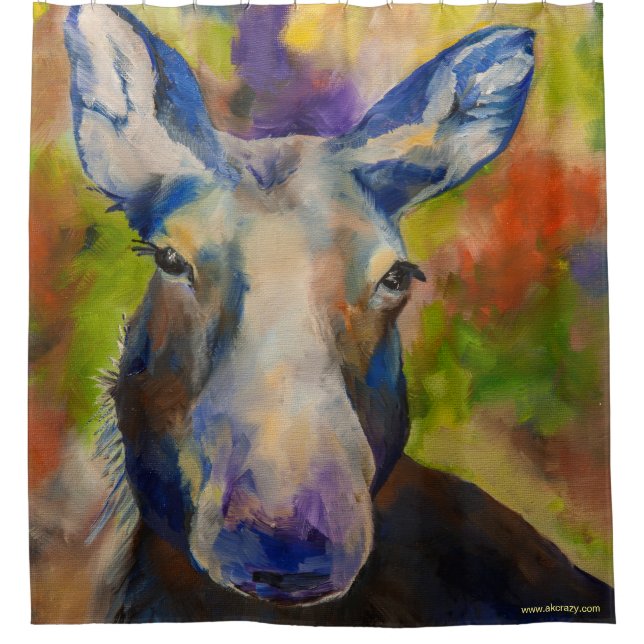 Cortina Para Box Moosey Moose - Cortina de Chá (Frente)