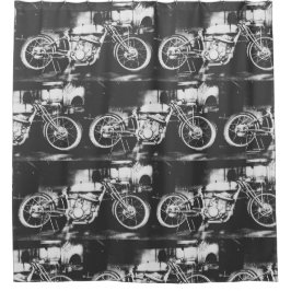 Cortina Para Box Motocicleta Biker Rider Bike