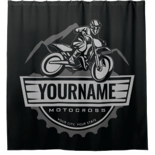Cortina Para Box Motocross Rider Rider Ringue Personalizada da Corr
