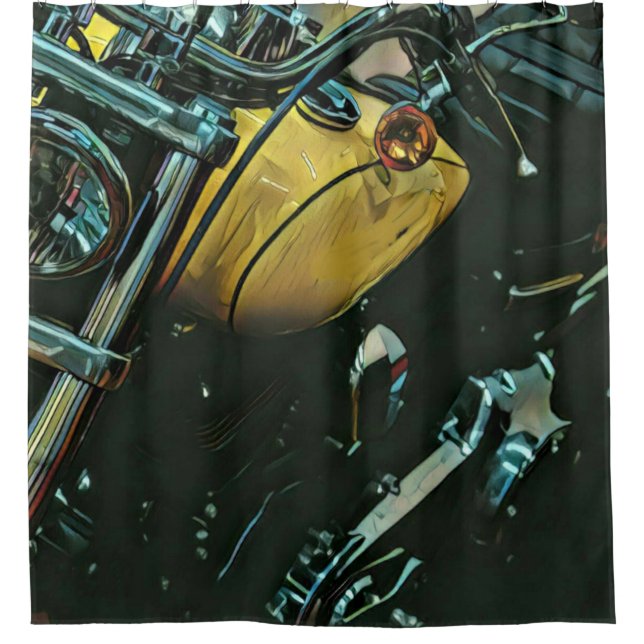Cortina Para Box Motorcycle gifts (Frente)