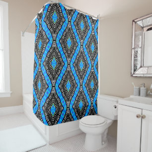 Cortina Para Box Mudcloth do Designer