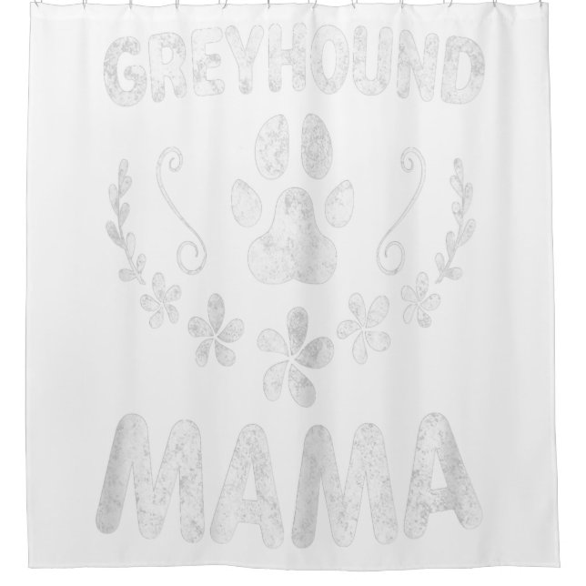 Cortina Para Box Mulheres Greyhound Mama Camisa Itália Greyhound Mã (Frente)