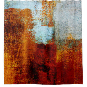 Cortina Para Box Multicolor brush strokes in oil structure. Grunge 