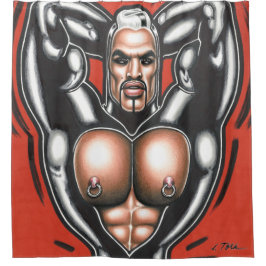 Cortina Para Box Músculos na Borracha