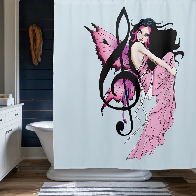 Cortina Para Box Music Note Fairy (Criador carregado)